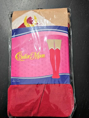 Sailor Moon Women's Pink Tights Size Medium NWT